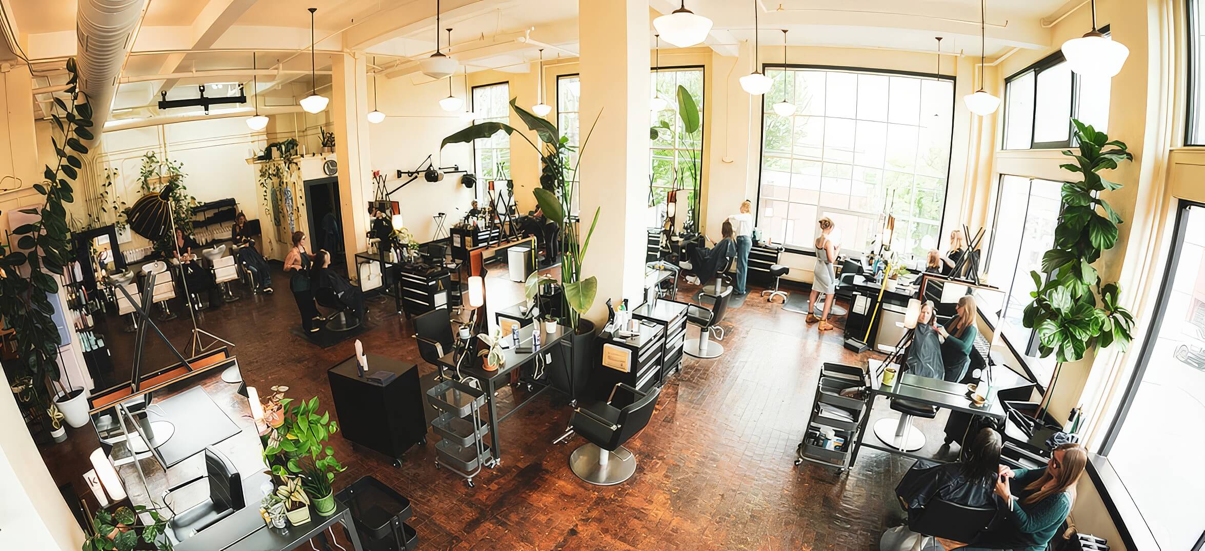 Salon floor